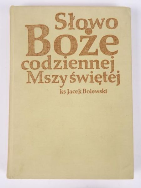 Słowo Bożę codziennej Mszy świętej