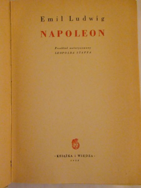 Ludwig Emil - Napoleon