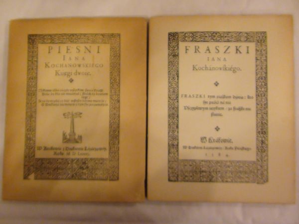 Fraszki Iana ego I i II