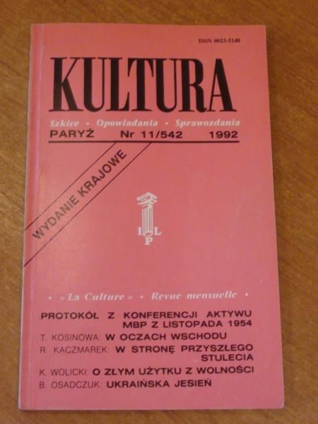 Kultura nr 11 / 1992