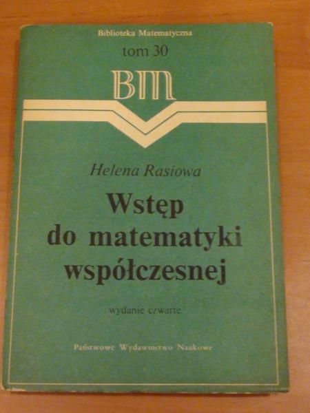 Wstęp do matematyki współczesnej