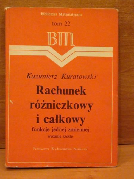 Rachunek różniczkowy i całkowy