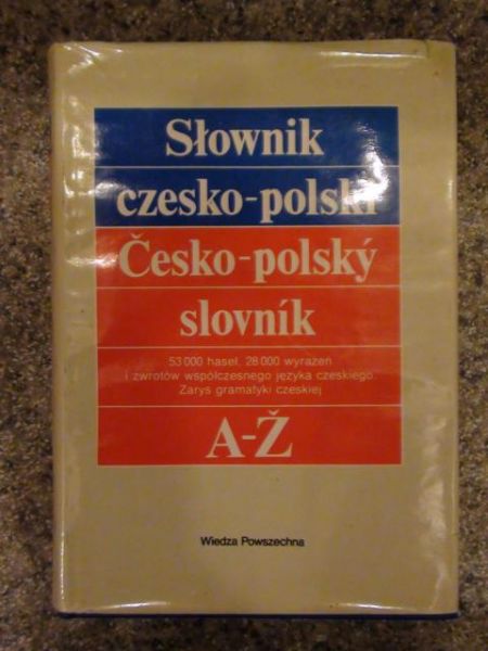 Sitkowski J.,   - Słownik czesko-polski, Cesko-polsky slovnik A-Z