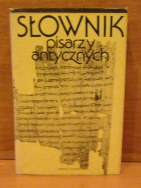 łownik pisarzy antycznych