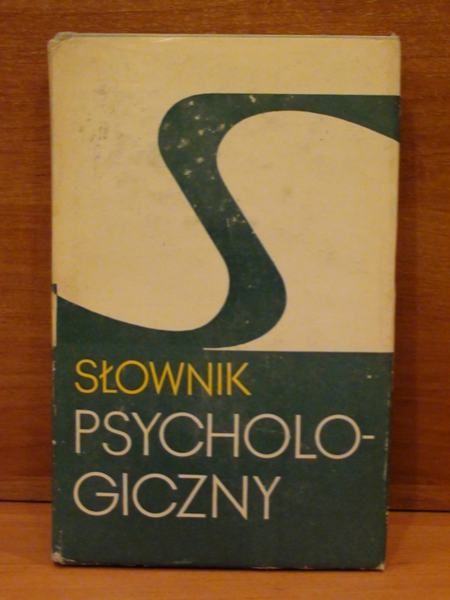 Słownik psychologiczny