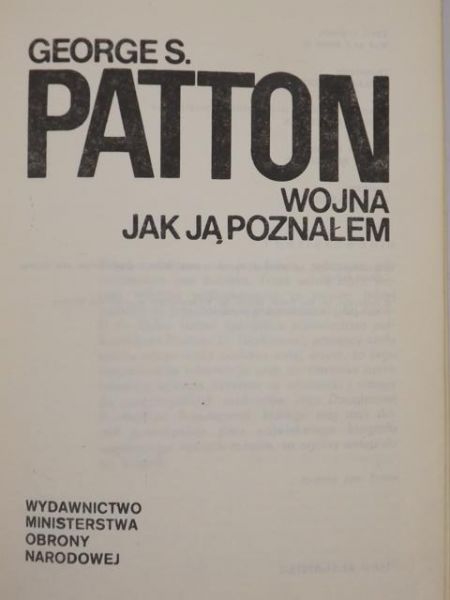 Wojna jak ją poznałem