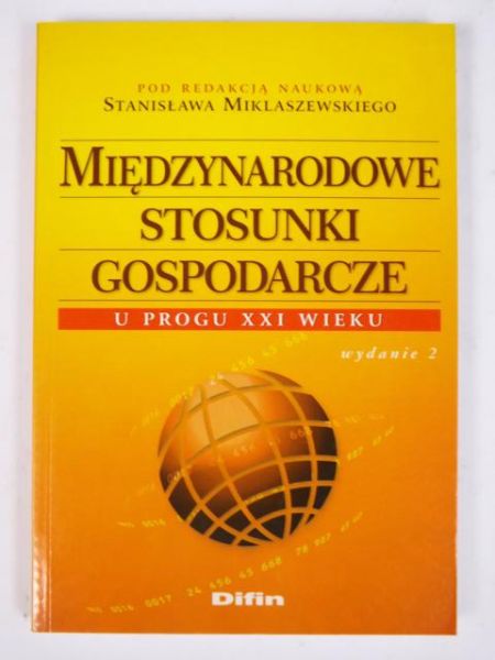 Międzynarodowe stosunki gospodarcze