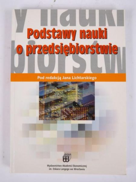 Podstawy nauki o przedsiębiorstwie
