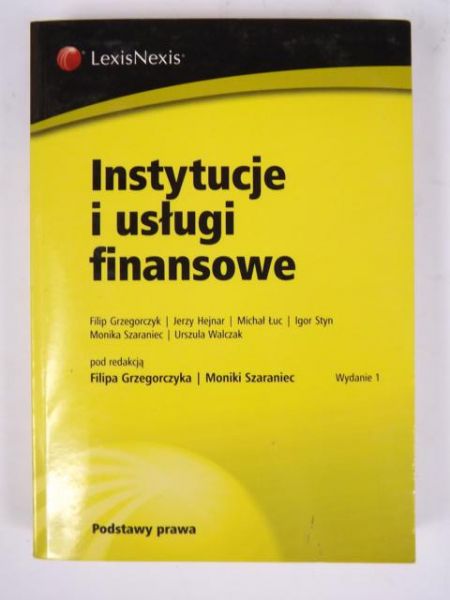Instytucje i usługi finansowe