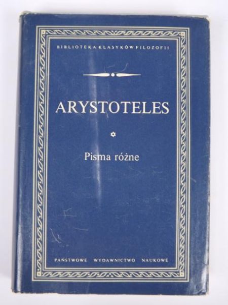 Arystoteles - Pisma różne BKF