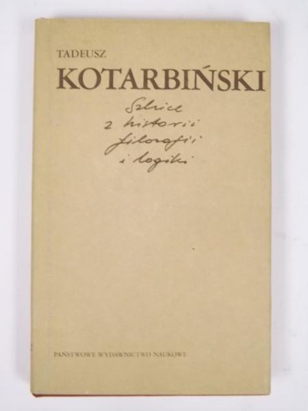 Szkice z historii filozofii i logiki
