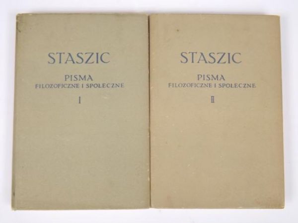 Pisma filozoficzne i społeczne, Tom I-II  BKF