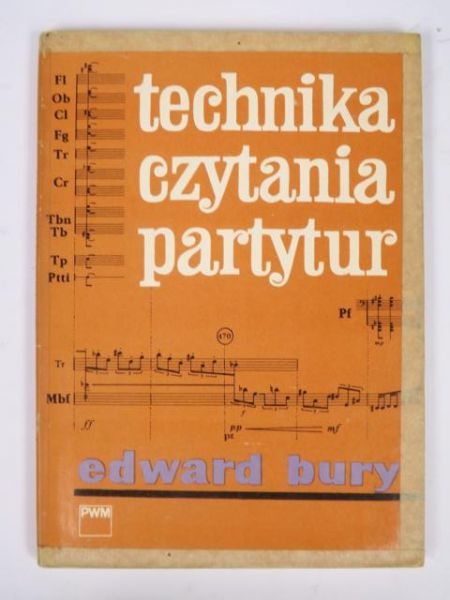 Bury Edward - Technika czytania partytur