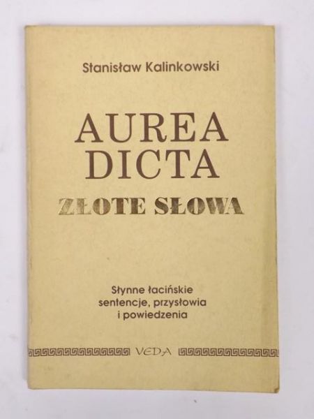 Aurea dicta: Złote słowa