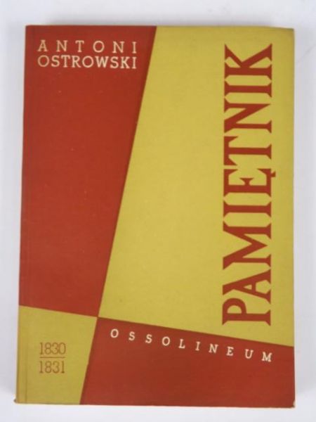 Pamiętnik  z czasów powstania listopadowego