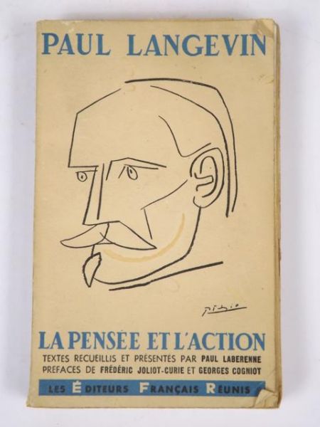 Langevin Paul - La pensee et l'action, 1950 r.