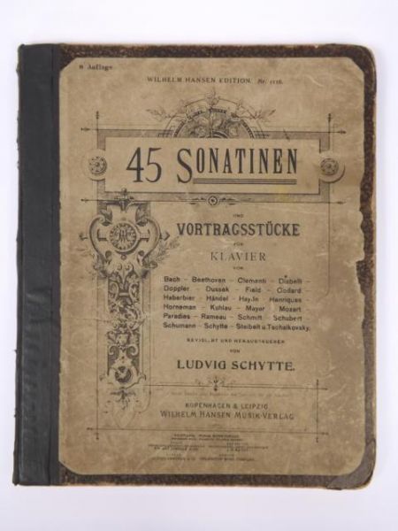 45 Sonatinen und Vortragsstücke für Klavier (Nuty)
