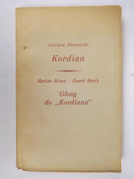 Kordian/ Bizan Marian - Głosy do Kordiana