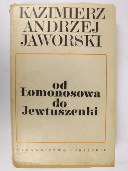 Od Łomonosowa do Jewtuszenki