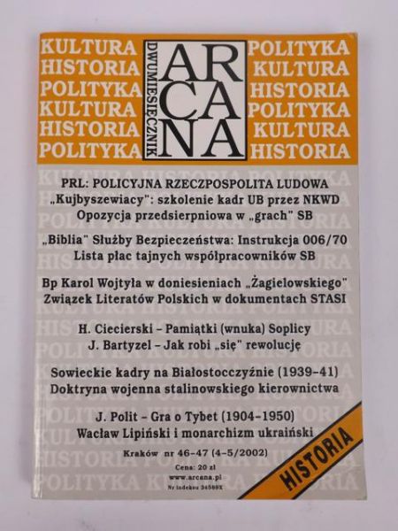 Dwumiesięcznik Arcana nr 46-47 (4-5/2002)