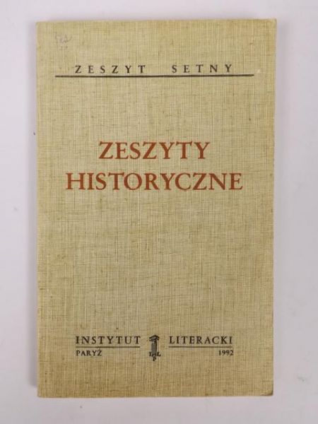 Zeszyty historyczne. Zeszyt setny, tom 473