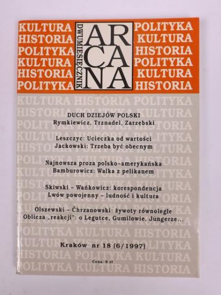 Dwumiesięcznik Arcana nr 18 (6/1997)