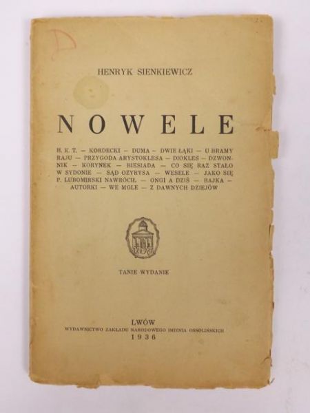 Nowele, 1936 r.