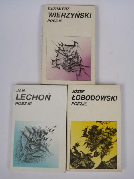 Łobodowski Józef - Poezje, 3 książki