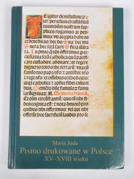 Juda Maria  - Pismo drukowane w Polsce XV-XVIII wieku