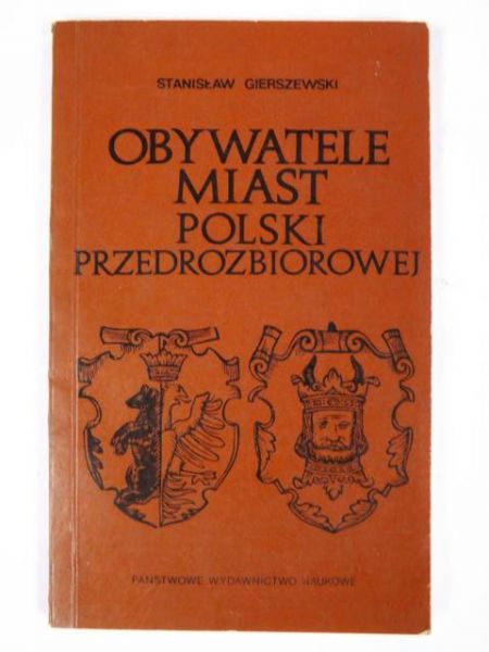 Obywatele miast Polski przedrozbiorowej