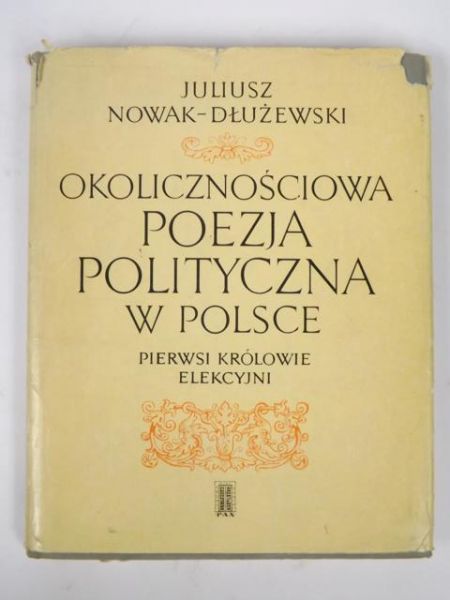 Okolicznościowa poezja polityczna w Polsce