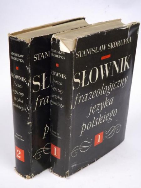 Słownik frazeologiczny języka polskiego, t. I-II