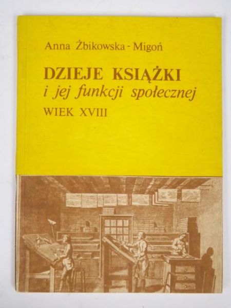 Dzieje książki i jej funkcji społecznej  wiek XVIII, Autograf