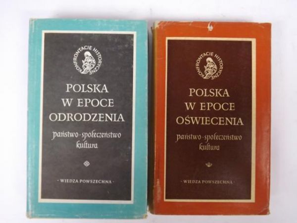 Leśnodorski , Wyczański - Konfrontacje historyczne, 2 książki