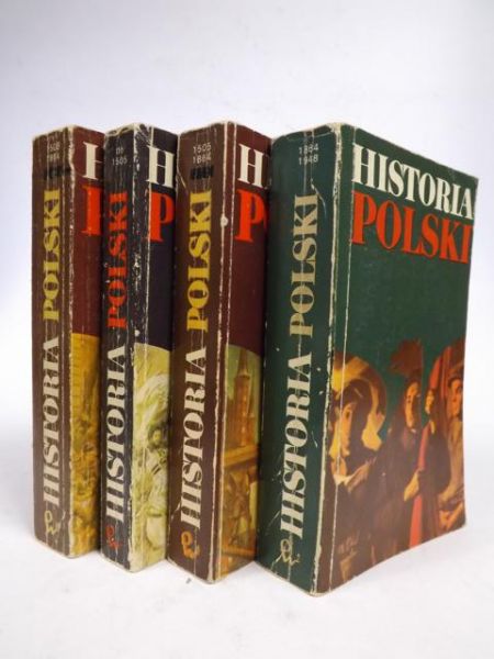 Buszko, Gierowski, Wyrozumski - Historia Polski, 4 tomy