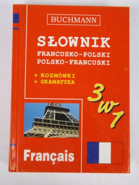 Słownik francuskopolski, polskofrancuski Buchmann