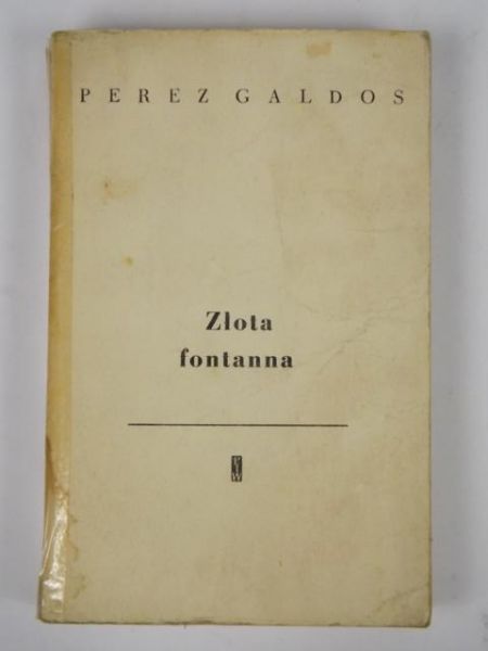 Galdos Perez - Złota fontanna