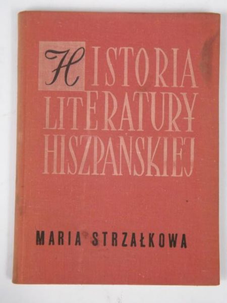Historia literatury hiszpańskiej
