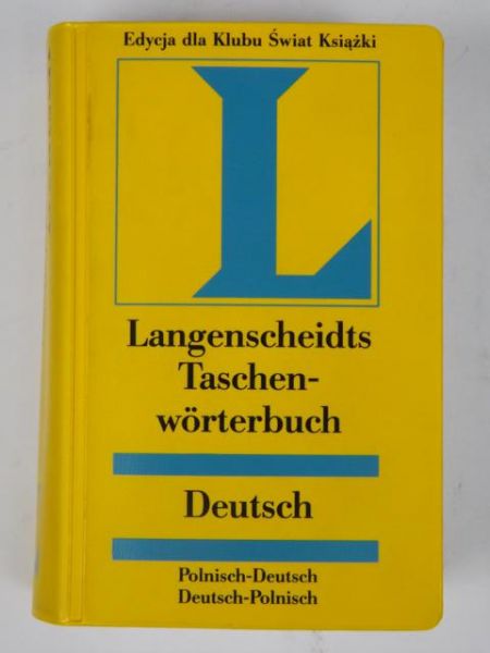 Langenscheidts Taschenworterbuch Deutsch. Polnisch-Deutsch, Deutsch-Polnisch