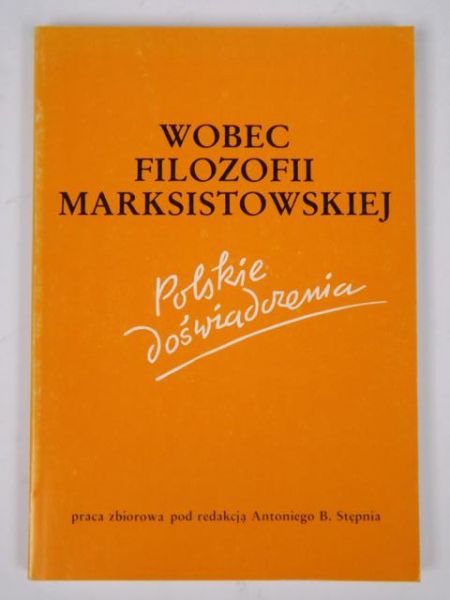 Wobec filozofii marksistowskiej