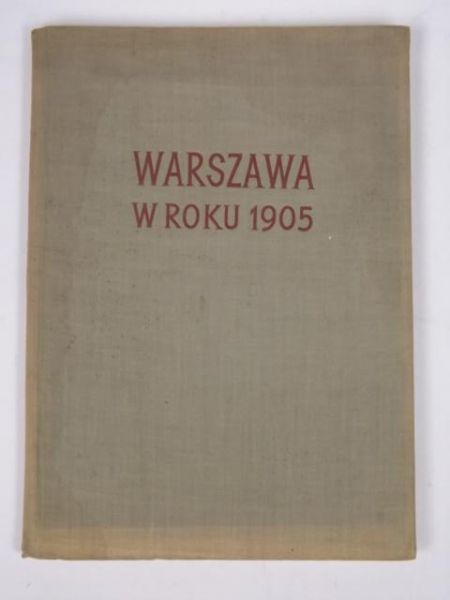 Warszawa w roku 1905