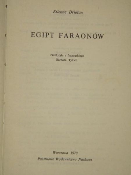 Egipt faraonów