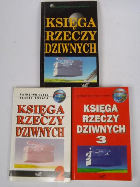Księga rzeczy dziwnych, Tom I-III