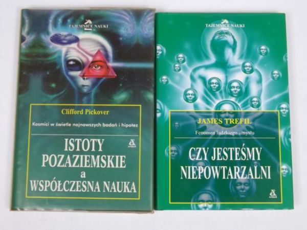 Pickover Clifford,   - Tajemnice Nauki, 2 książki