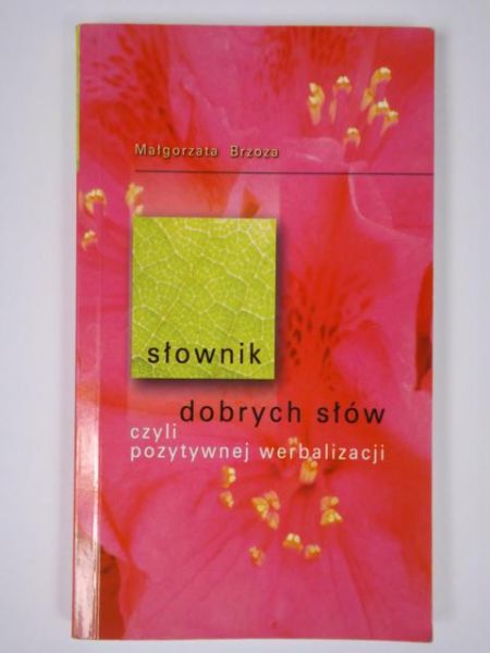 Słownik dobrych słów, czyli pozytywnej werbalizacji