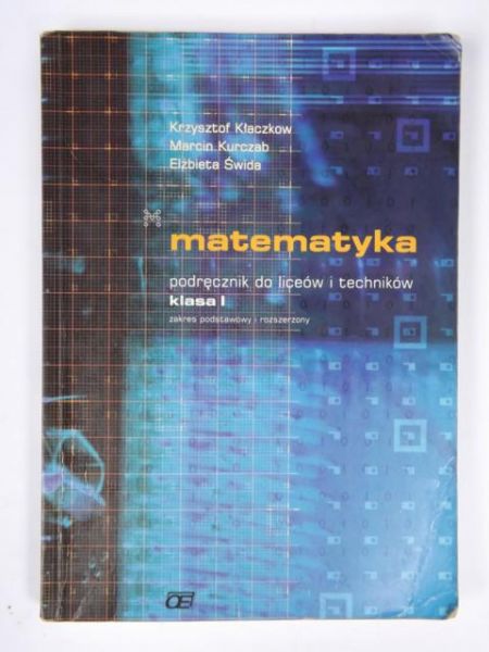 Matematyka Klasa 1 zbiór zadań