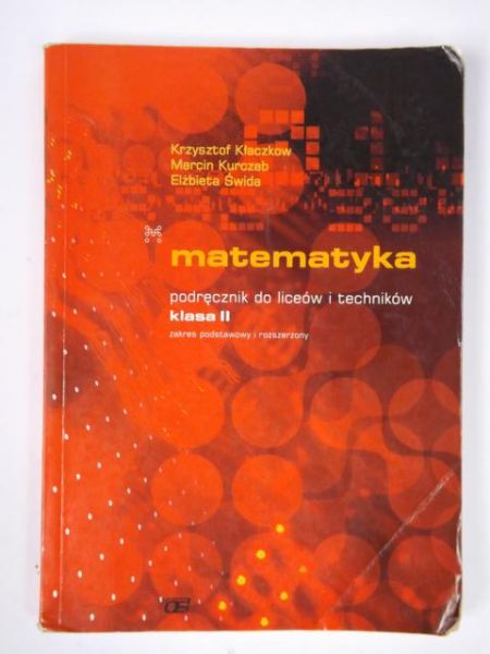 Matematyka Klasa 2 podręcznik
