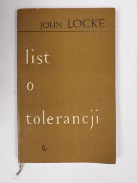 List o tolerancji