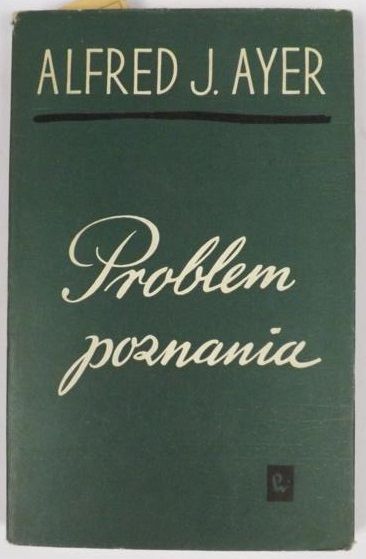 Problem poznania. Filozofia XX wieku.