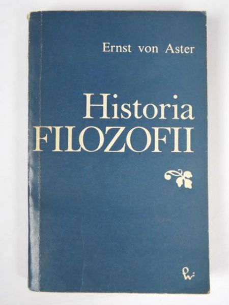 Aster Ernst von - Historia filozofii
